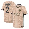 Original Fußballtrikot Paris Saint-Germain Hakimi 2 4.trikot Jordan 2023-24 Für Herren